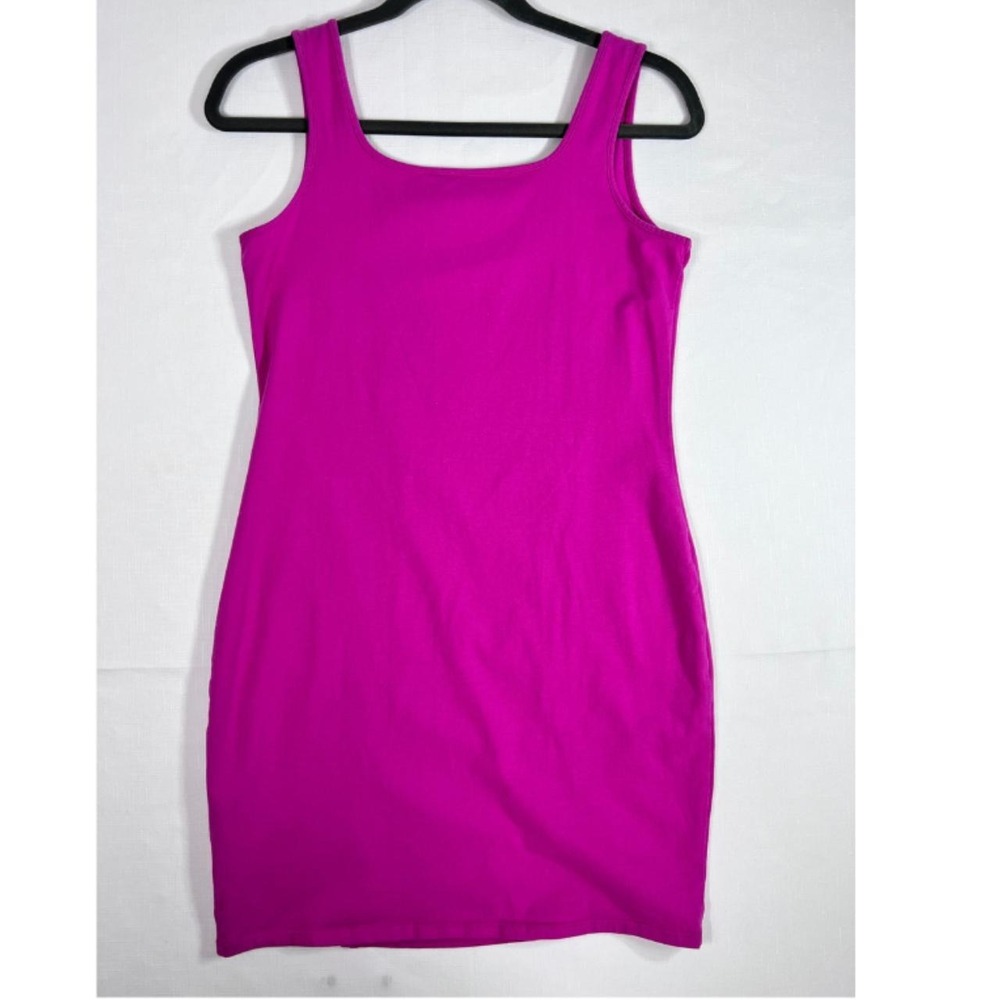 Wild Fable Hot Pink Bodycon Mini Dress Size‎ L